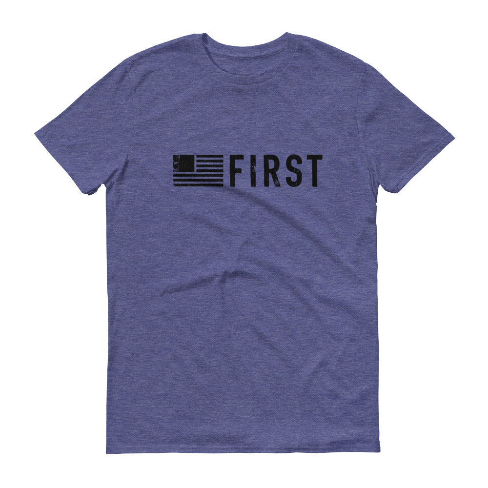America First Battle Scarred Short-Sleeve T-Shirt