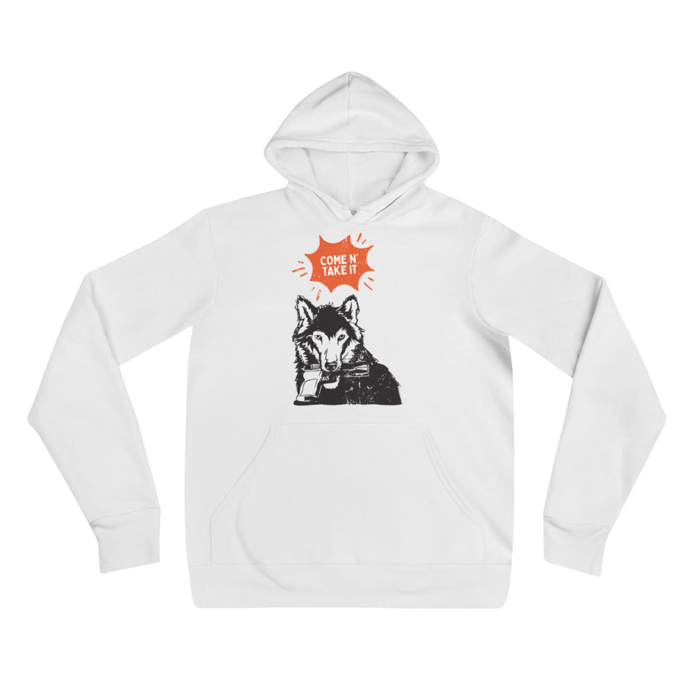 Come N' Take It - Wolf Unisex hoodie
