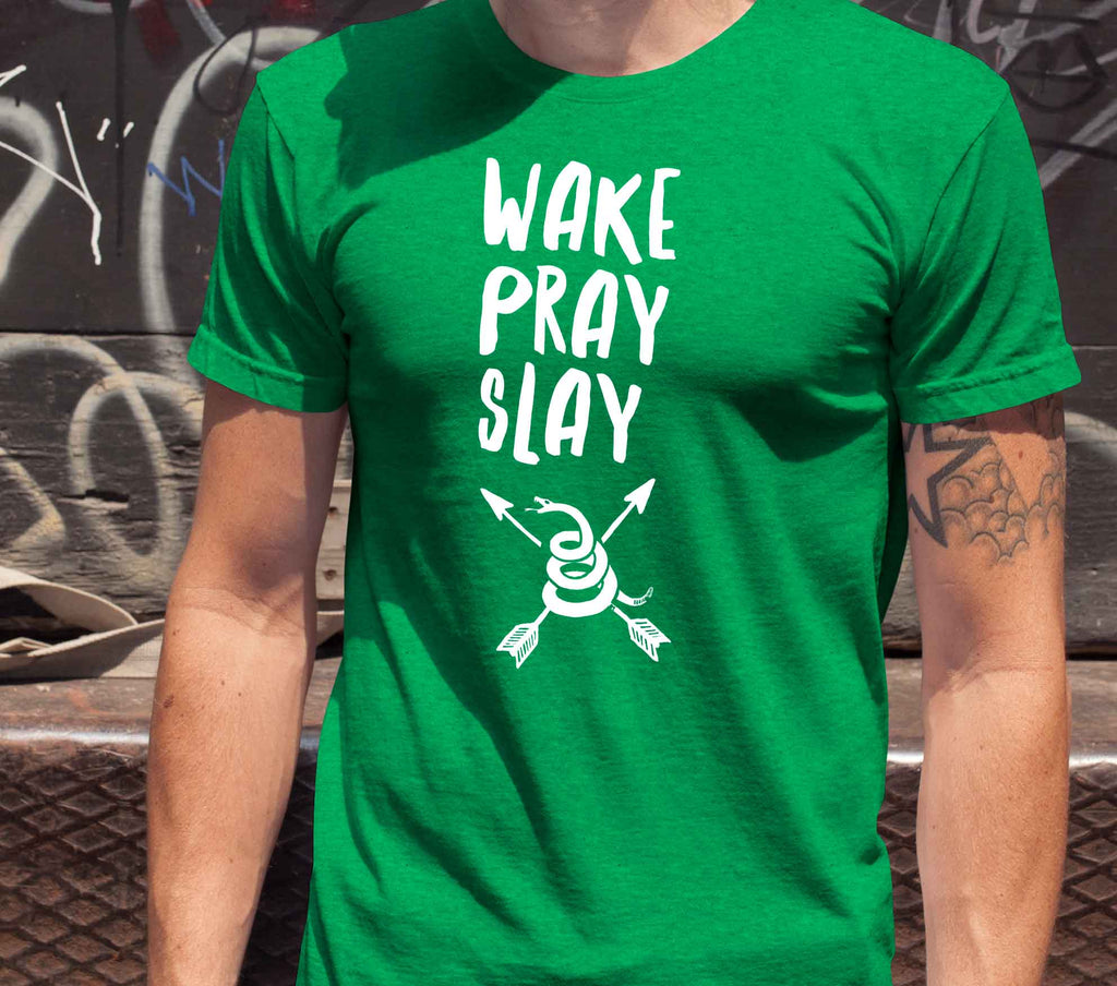 Wake Pray  Slay Short-Sleeve T-Shirt