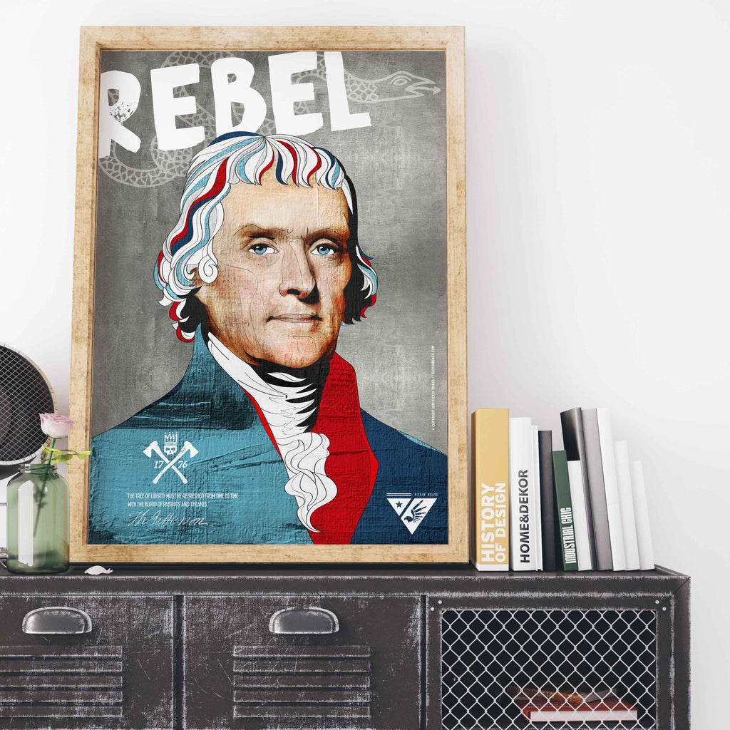 18"x24" Thomas Jefferson Poster
