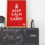 18"x24" Keep Calm and Carry Poster