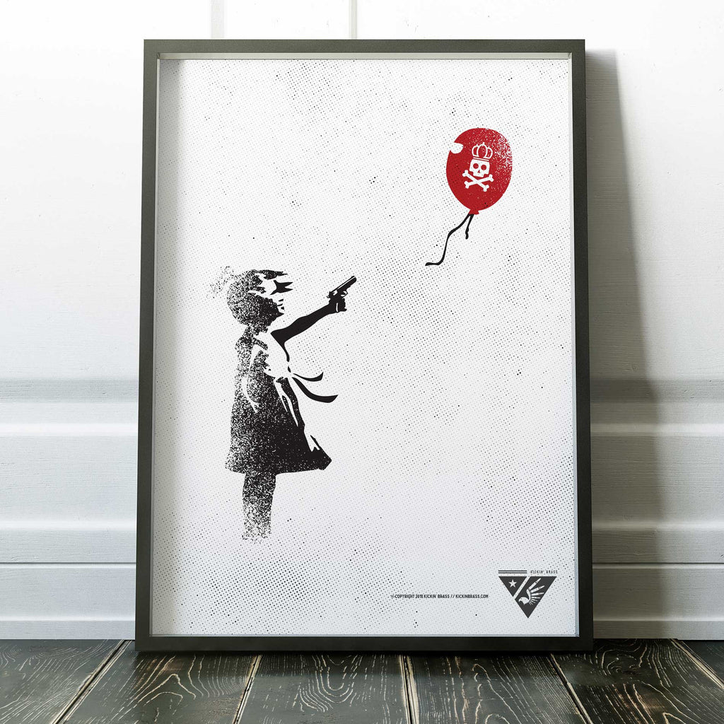 18"x24" Red Balloon Poster