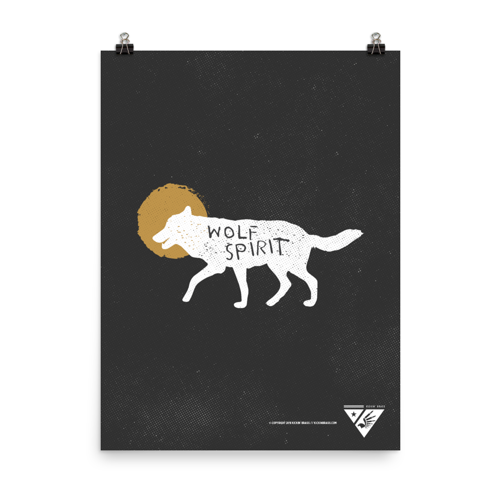 18"x24" Wolf Spirit Poster