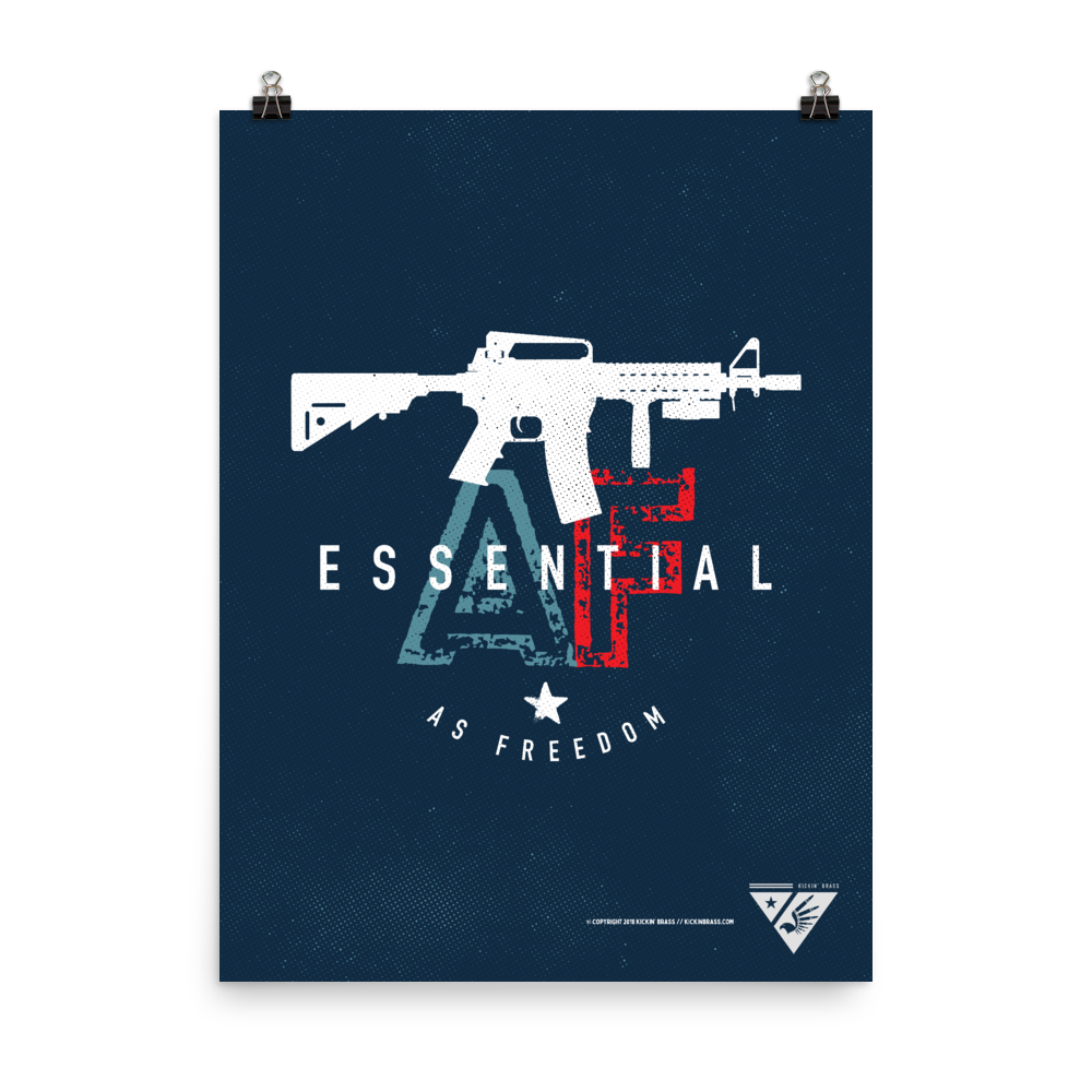18"x24" Essential AF Poster