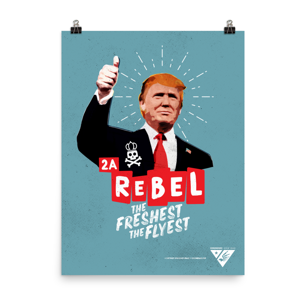 18"x24" The Freshest, The Flyest Rebel Poster