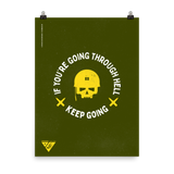 18"x24" Keep Going Poster