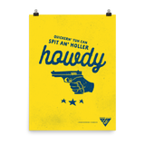 18"x24" Howdy Poster