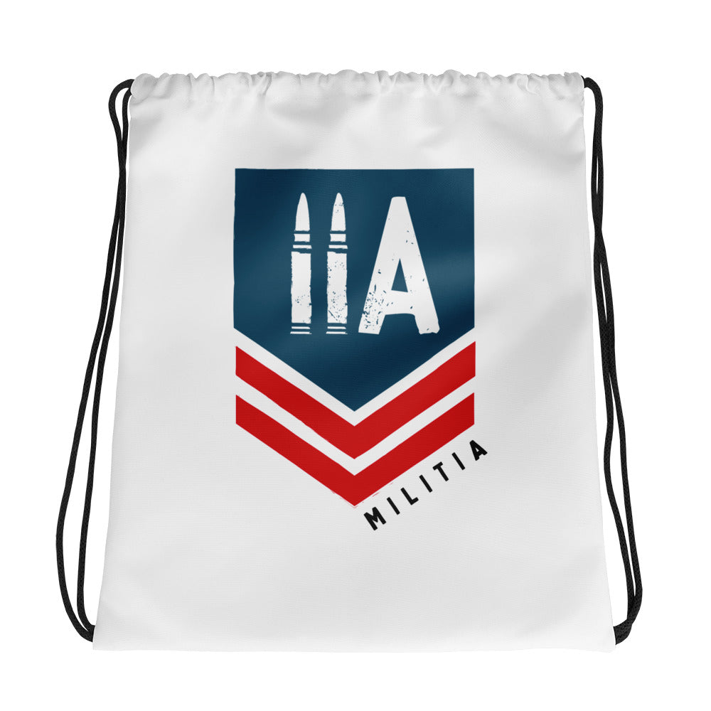 2A Militia Drawstring bag