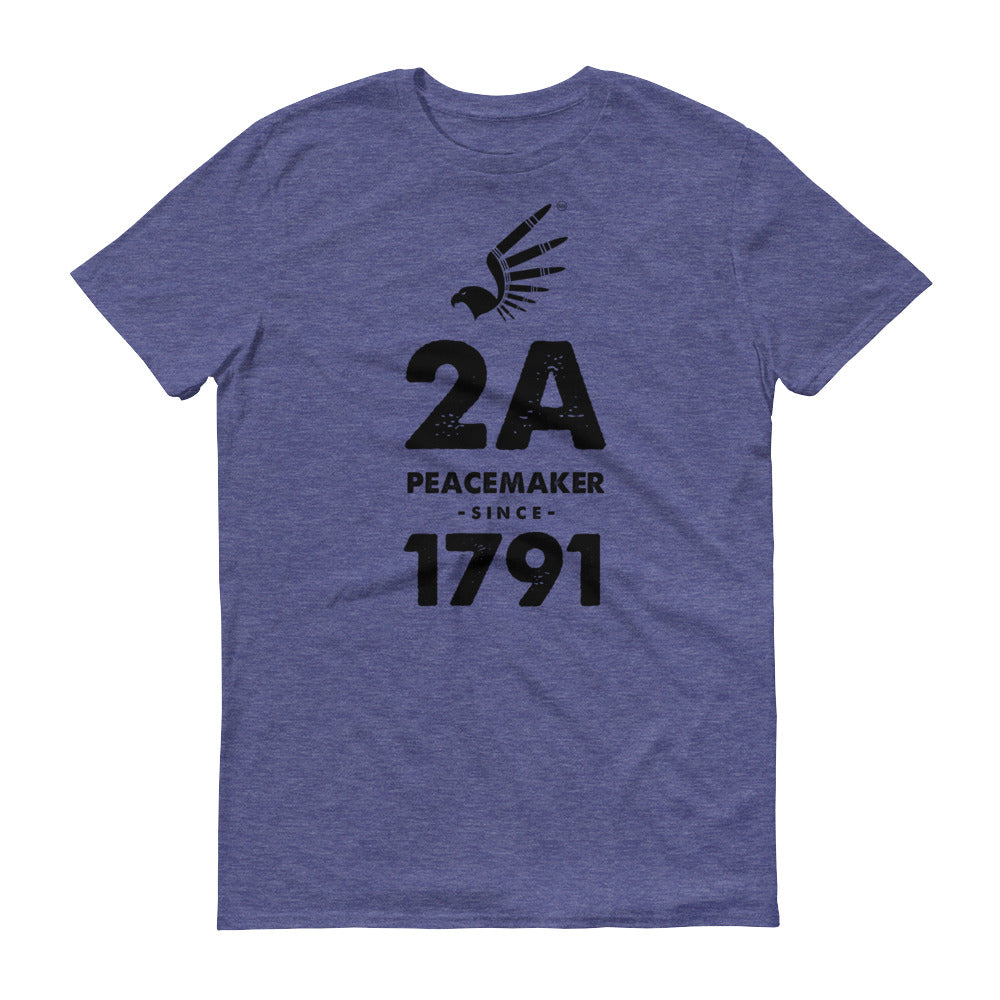 2A Peacemaker Since 1791 Short-Sleeve T-Shirt