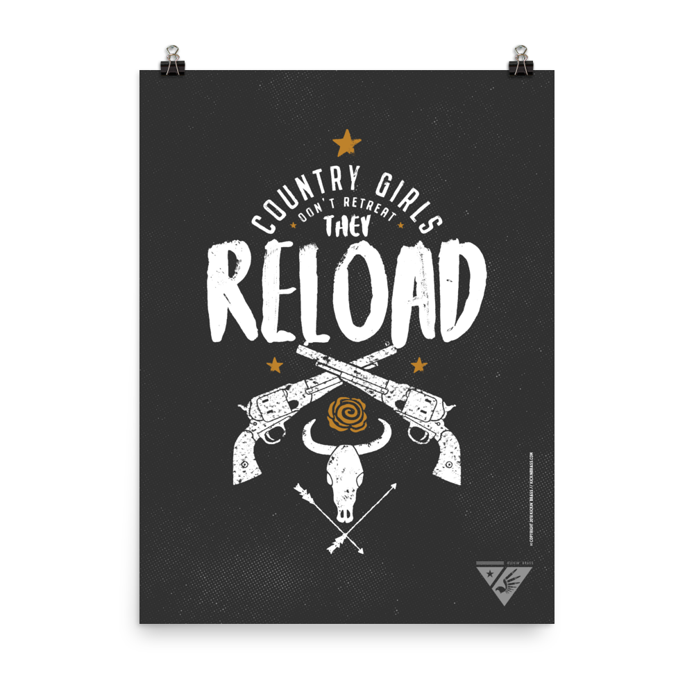 18"x24" Reload Poster