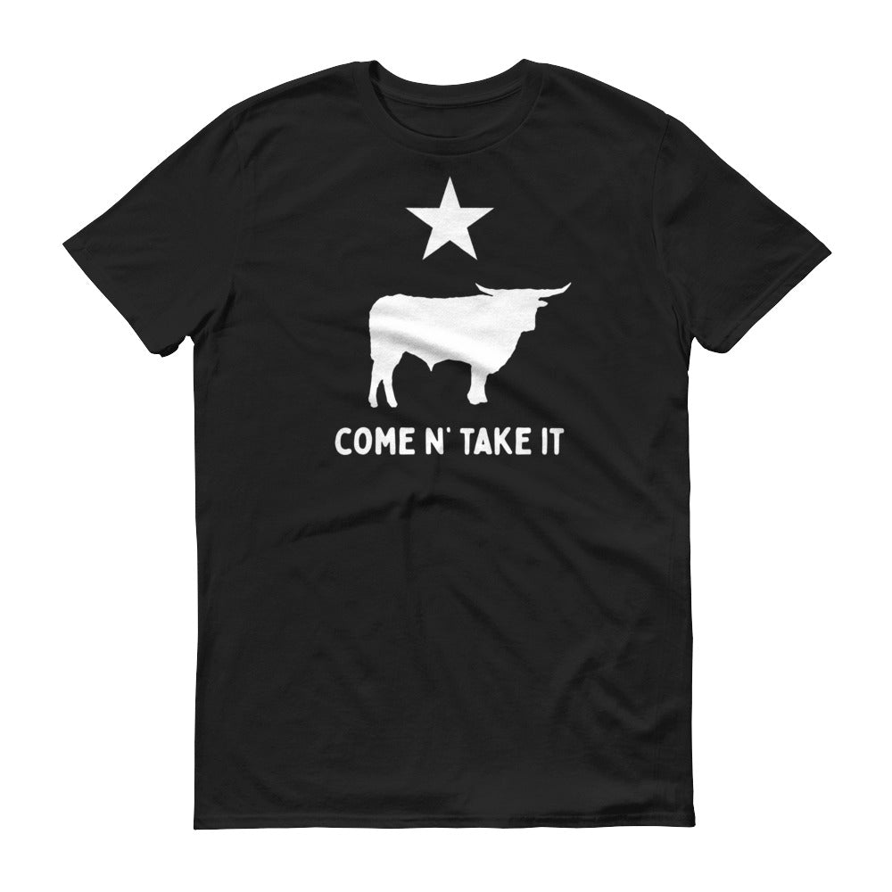Gonzales Flag Cattle Short-Sleeve T-Shirt