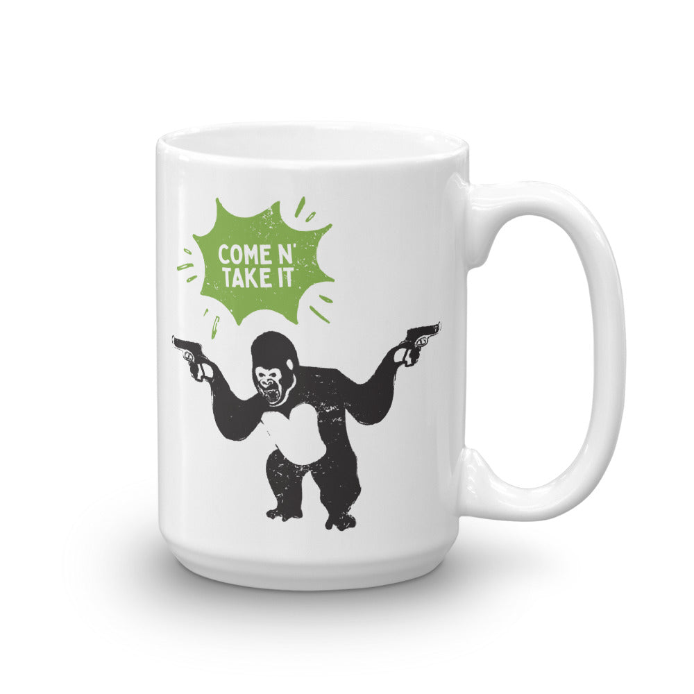 Come N' Take It - Gorilla Coffee Mug