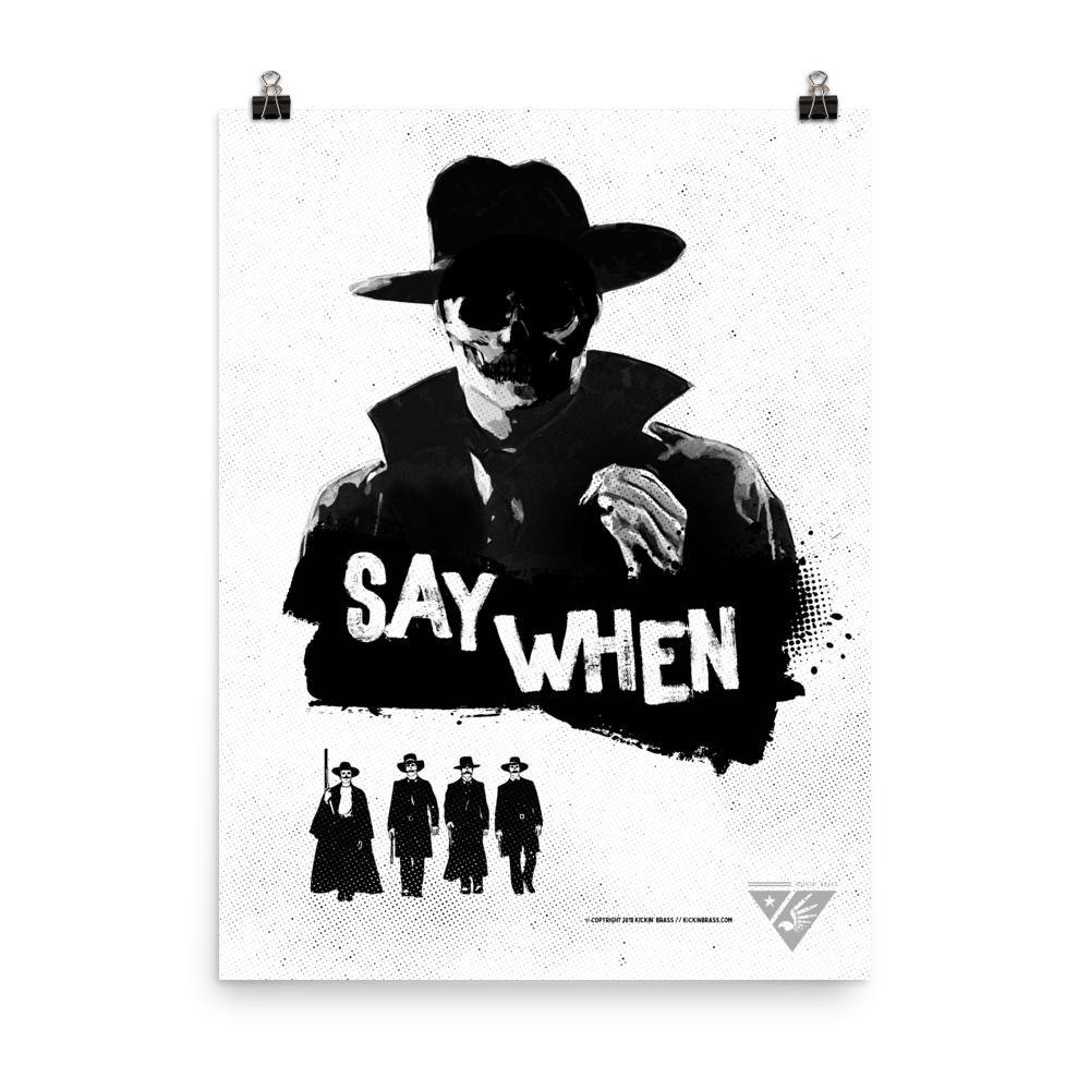18"x24" Doc Holliday Poster