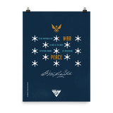 18"x24" Washington HQ Flag Poster