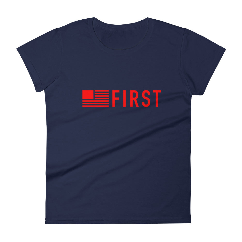 America First Women's Short Sleeve T-Shirt