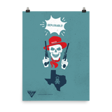 18"x24" Texas Deplorable Poster