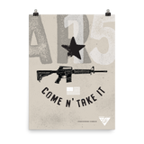 18"x24" Star & Flag Poster