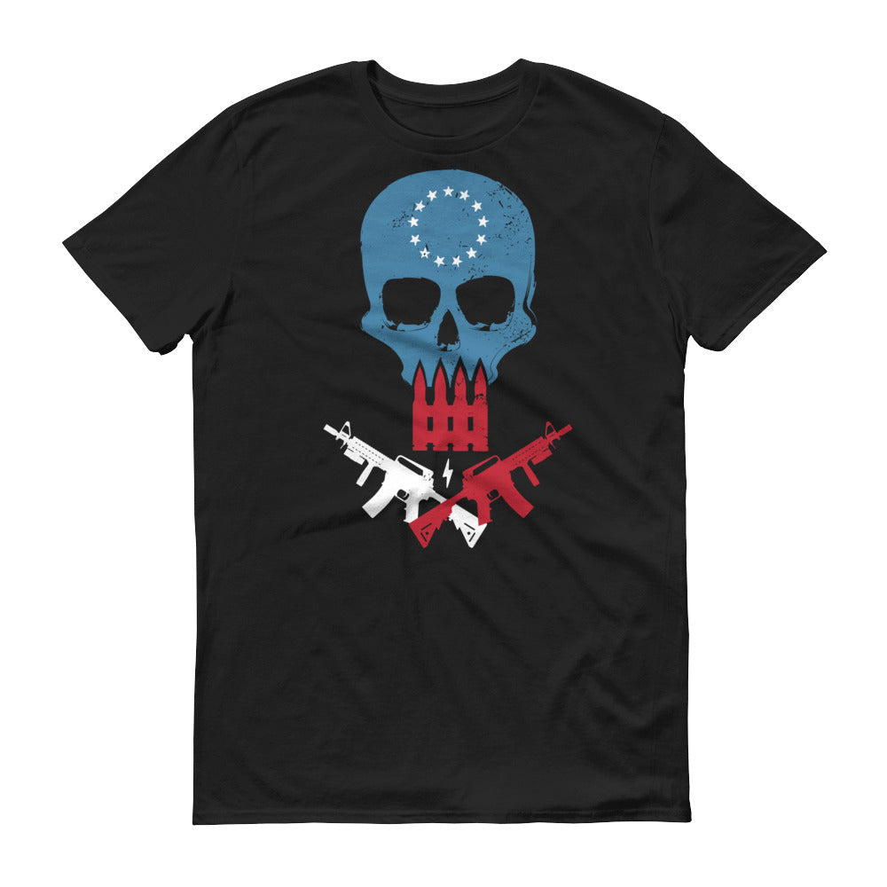 Betsy Ross Skull Short-Sleeve T-Shirt