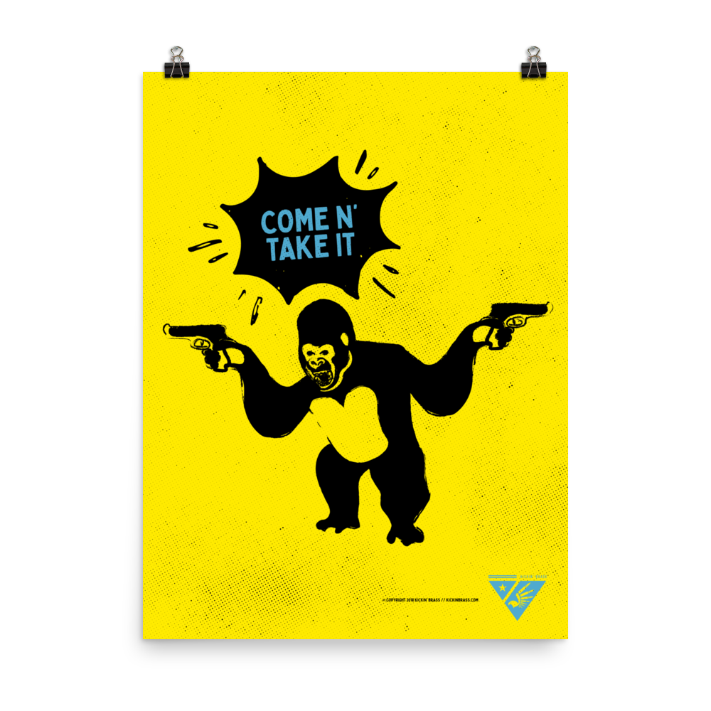 18"x24" Gorilla Poster