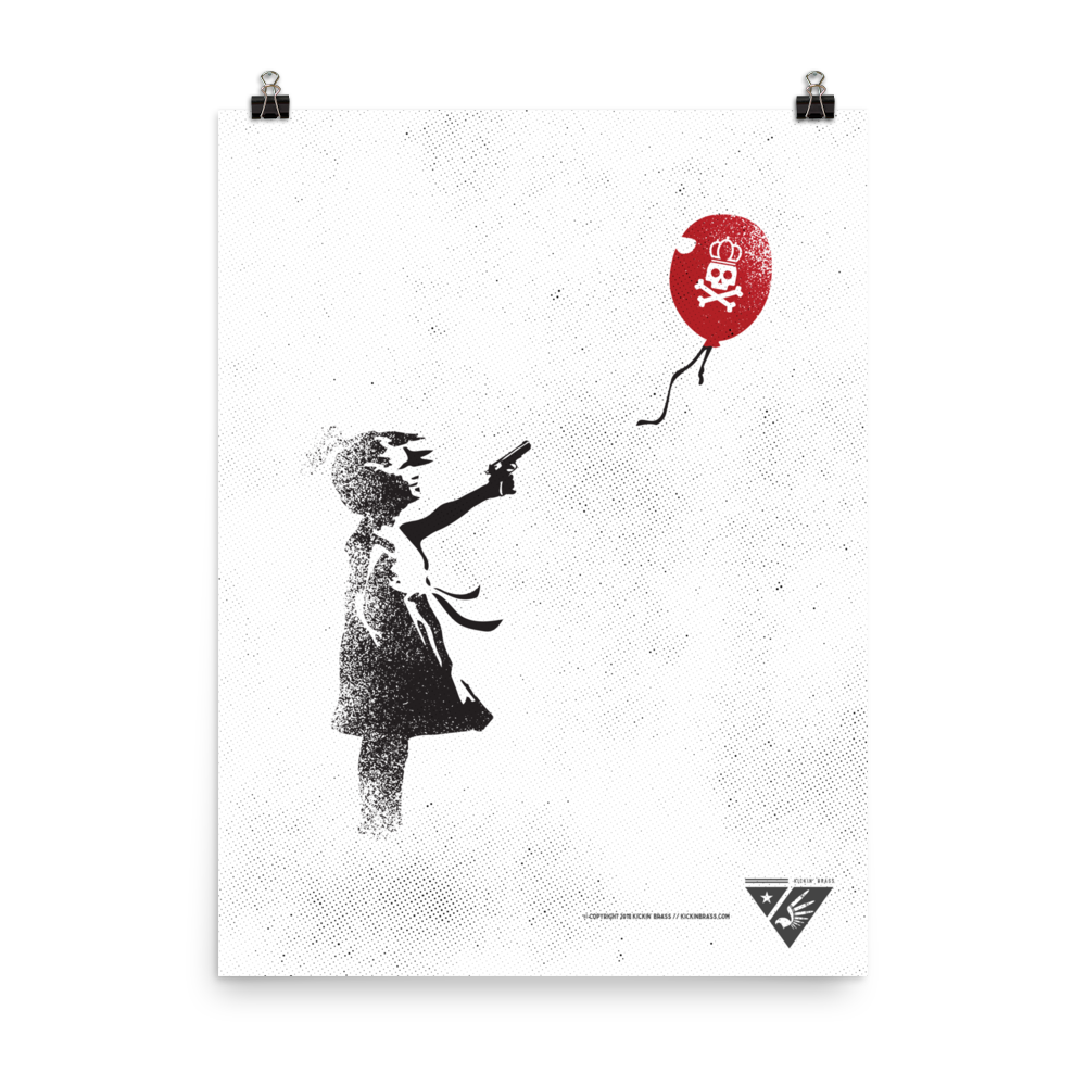 18"x24" Red Balloon Poster