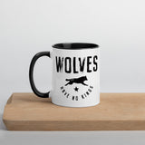 Wolves Mug with Color Inside