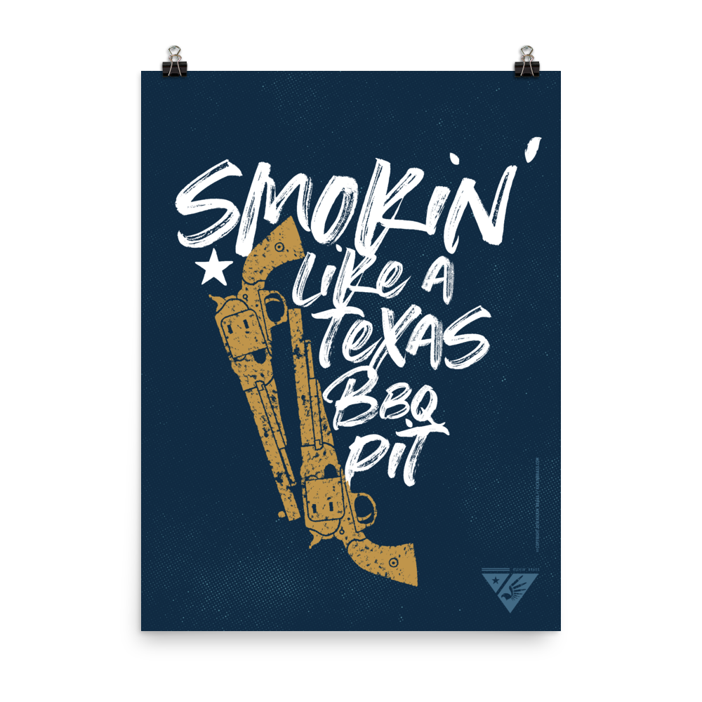 18"x24" Smokin' Poster