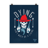 18"x24" Living Poster