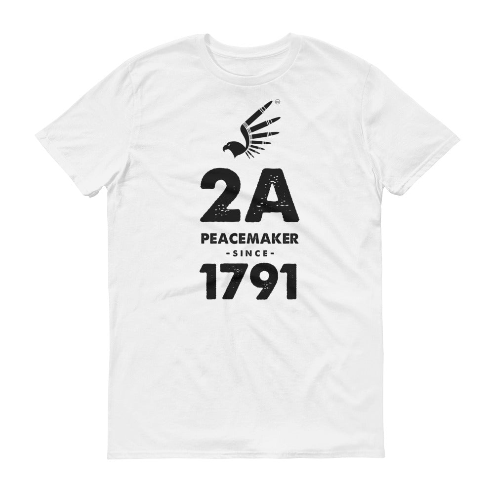 2A Peacemaker Since 1791 Short-Sleeve T-Shirt