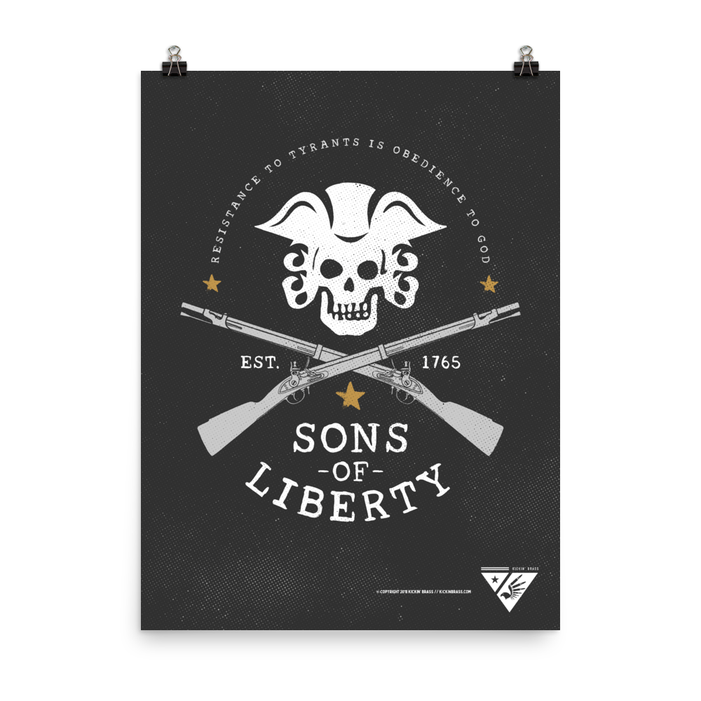 18"x24" Sons Of Liberty Poster