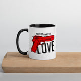 Love Mug with Color Inside