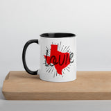 Texas Lovie Mug with Color Inside