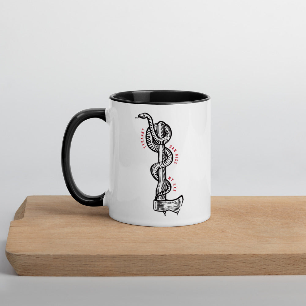 Pissed Off Mug with Color Inside