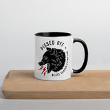 Pissed Off Mug with Color Inside