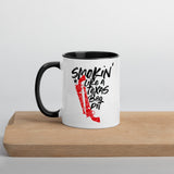 Smokin' Mug with Color Inside