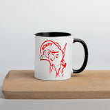 Cowgirl Mug with Color Inside