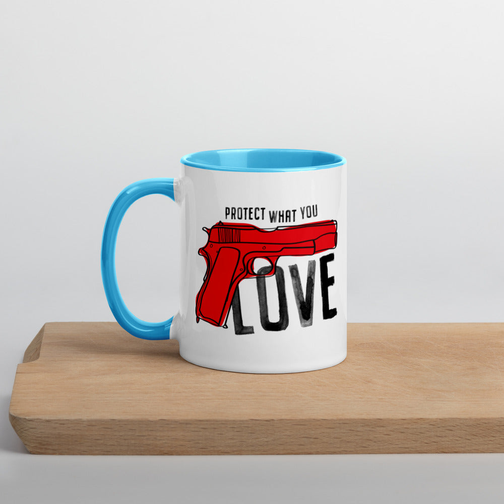 Love Mug with Color Inside