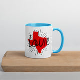 Texas Lovie Mug with Color Inside
