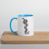 Pissed Off Mug with Color Inside