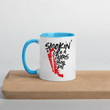 Smokin' Mug with Color Inside