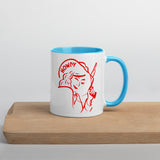 Cowgirl Mug with Color Inside