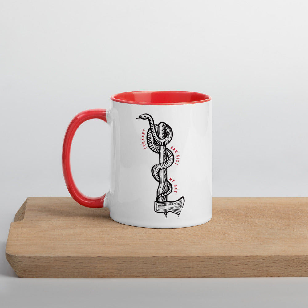 Pissed Off Mug with Color Inside