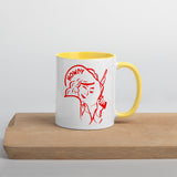 Cowgirl Mug with Color Inside
